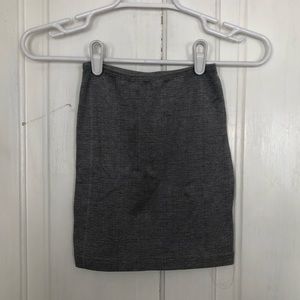 XS American Apparel heather gray mini skirt